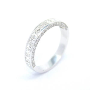 Gabriel Joaillier Toulouse alliance princesse or gris diamants