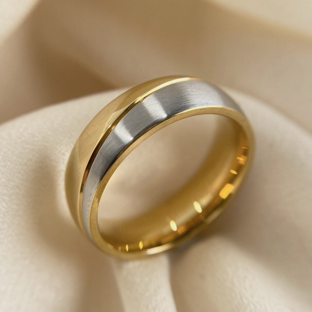 gabriel joailler bague or blanc palladié et or jaune