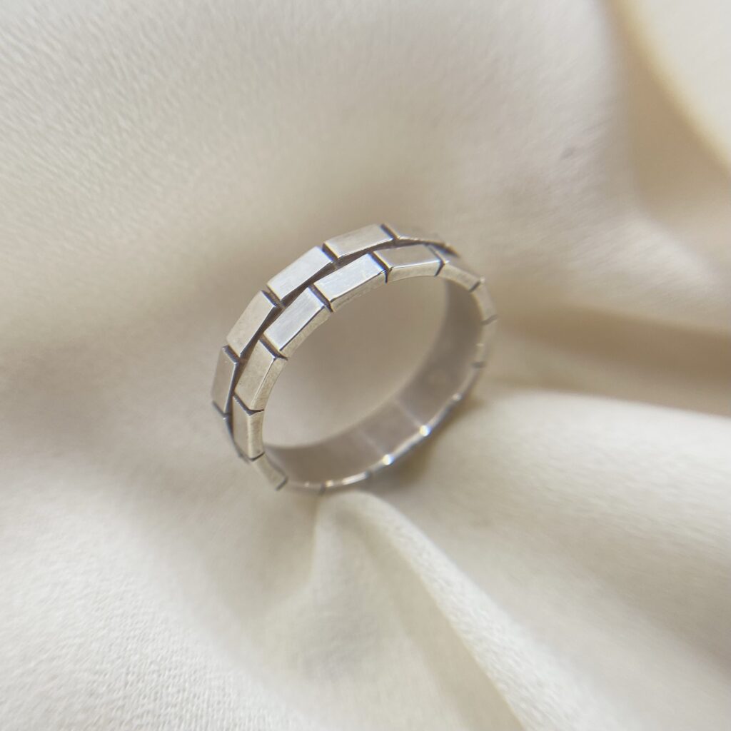 gabriel joaillier bague or blanc palladié